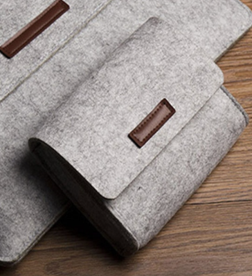 Чохол-конверт з фетру для зарядного пристрою Macbook - сірий, фото 1