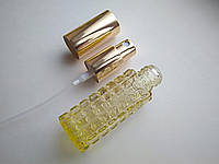 20 мл бутылочка флакон стеклянный желтого цвета с распылителем 18/410 для парфюмерии, духов, туалетной воды