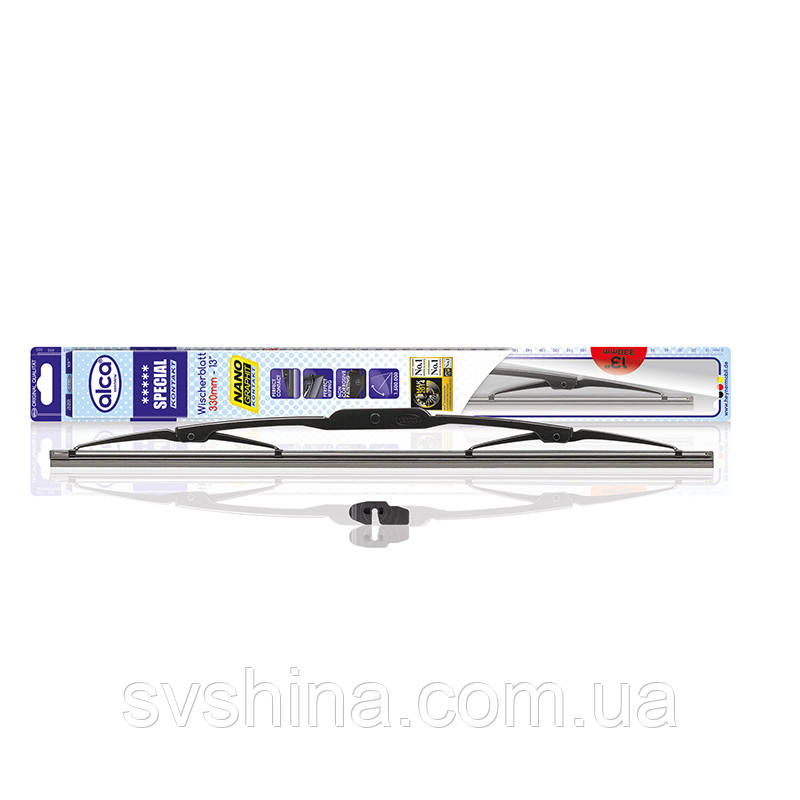 Щітка склоочисника (двірник) Alca Special Kontakt 330 mm, каркасна, 150130