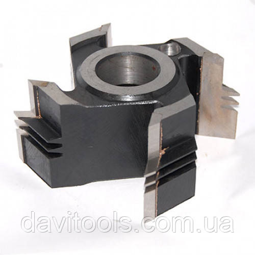 Фреза для зрощування по довжині з різними полками (шип-глибокий) D125 d32 B54 z2, фото 1