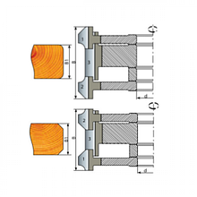Фрези для банної дошки