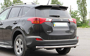 Задня дуга (захист заднього бампера) Toyota Rav 4 (2013+)