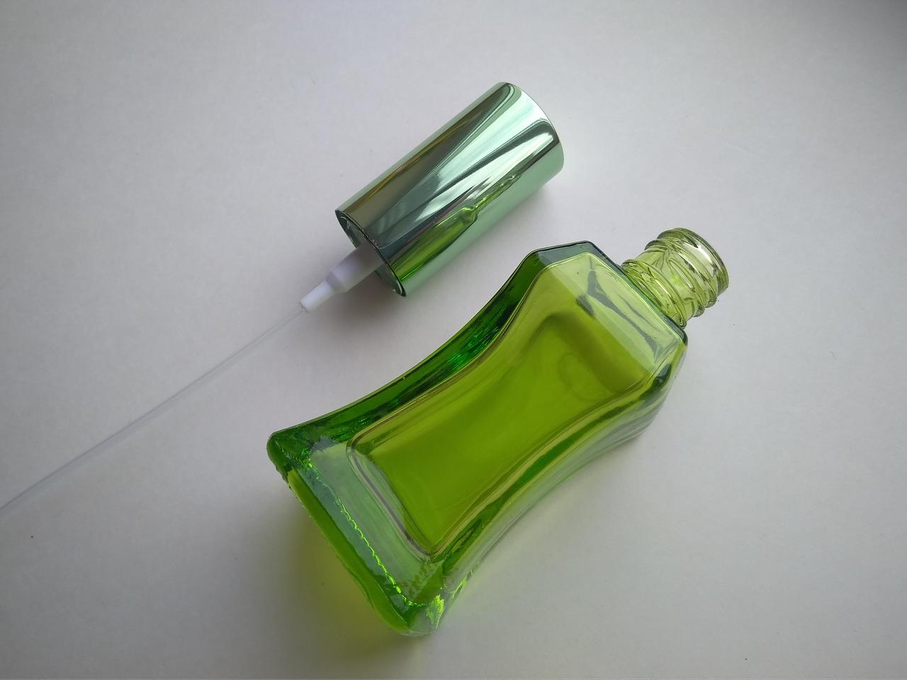 30 мл флакон Белліні скляний зеленого кольору з розпилювачем!