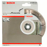 Диск отрезной алмазный Bosch Standard for Concrete D125 d22 (2608602197)