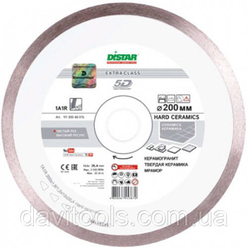 Диск відрізний алмазний Distar Hard Ceramics D250 d25.4 (11120048019)