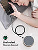 Кабель аудіо Ugreen 3.5 mm AUX 1M Black (AV112), фото 6