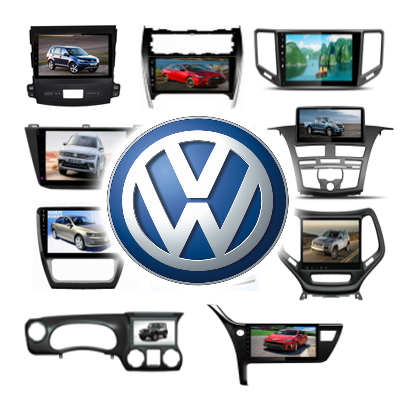 Штатна магнітола VOLKSWAGEN/Вольцваген. Будь-які моделі