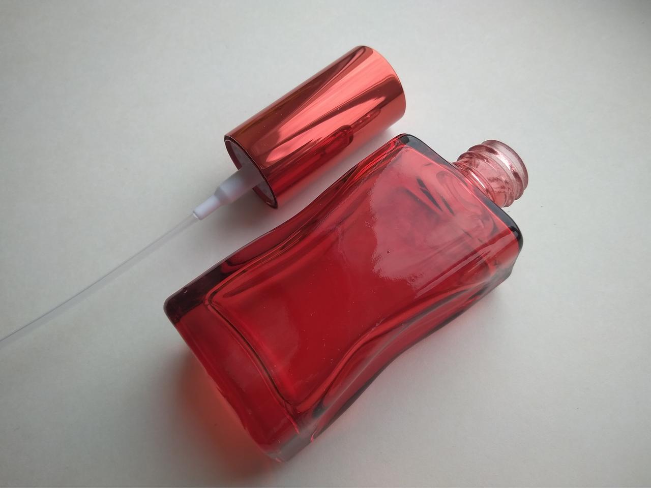 35 мл флакон скляний червоного кольору з розпилювачем!