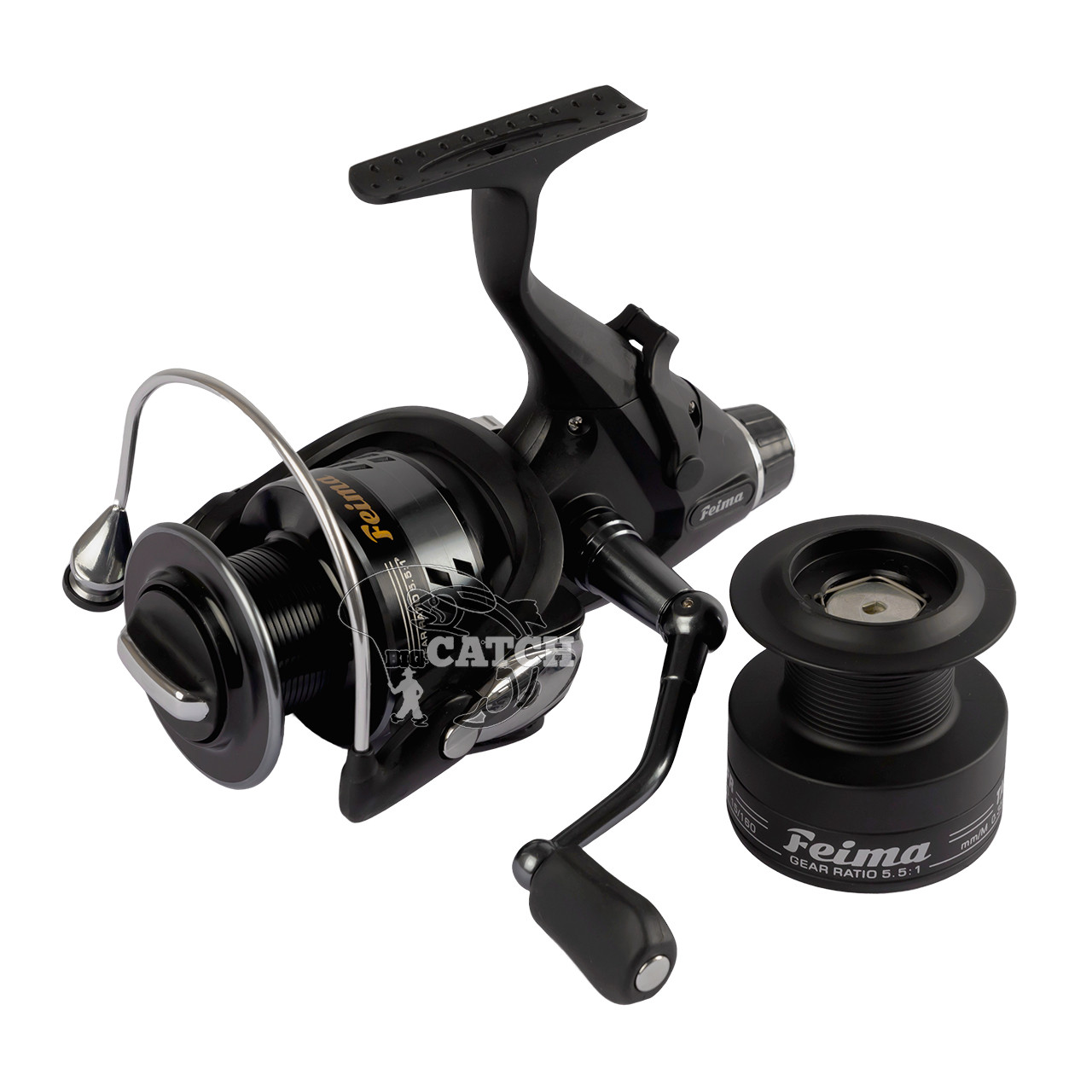 Котушка з бейтранером Feima TA12FR, 9BB+1RB 6000, фото 1