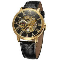 Часы Forsining Rich мужские механические часы скелетон