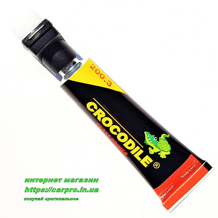 Праймер — активатор (ґрунт) для скла та металу Crocodile art. 200.3 (Крокодил) 10 мл. з аплікатором, фото 2