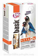 Повнораціонний корм для нерозлучників Lolo Pets (Лоло Петс) Basic for LOVEBIRDS, 500 г
