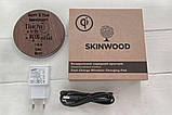 Беспроводная зарядка SkinWood Black Fast Charger Love moon подарунок, фото 3