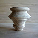 Меблеві ніжки і опори дерев'яні для дивана H.120 D.120 / Код: Ніжка-10, фото 2