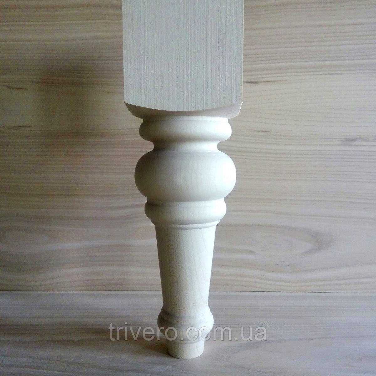 Меблеві ніжки і опори дерев'яні для диванів, крісел H.280 D.80 / Ніжка-11, фото 1