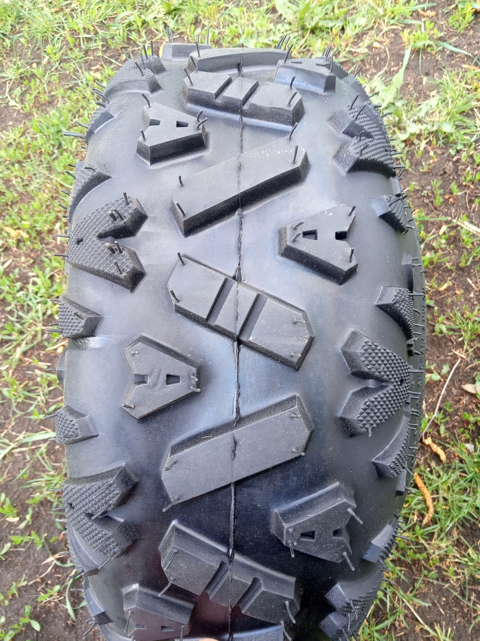 Покришка 19х7-8 для квадроцикла SW/JK-600 ZEBRA Бескамерка, фото 1