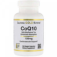 CGN, Coenzyme CoQ10 100 мг (150 капс.), коэнзим Q10, коензим