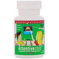 Source Naturals, Attentive Child, 60 таблеток