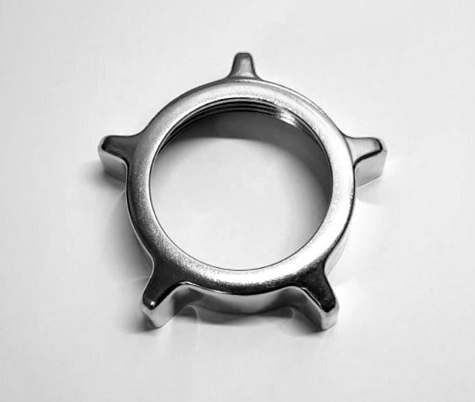 Гайка накатна до тубуса м'ясорубки Moulinex SS-1530000129, фото 1