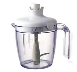 Насадка-подрібнювач для блендера Moulinex (кришка редуктор ніж чаша) FS-9100016453, фото 1