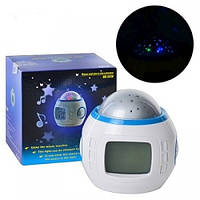 Електронний годинник-проектор зоряного неба, нічник дитячий №1038 світильник нічний (51230)