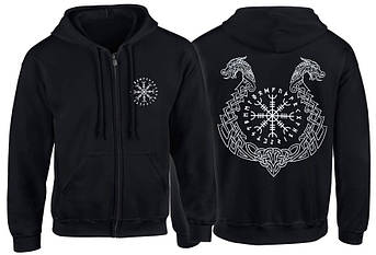 Толстовка на змійці ШОЛОМ ЖАХУ, фото 1