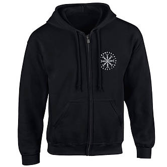 Толстовка на змійці ШОЛОМ ЖАХУ, фото 2