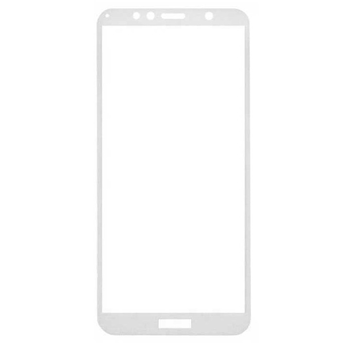 Захисне скло 3D Side Glue для Huawei Y5 2018 / Y5 Prime 2018 / Honor 7A (тех. пак) White