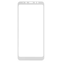 Защитное стекло 3D Side Glue для Samsung A730 Galaxy A8 Plus 2018 (тех. пак) White