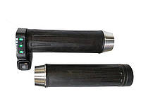 Ручка акселератора скутерная з індикацією і кнопкою 162X на 36V, фото 1