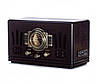 Ретро радіо програвач Daklin Де Голль AM/FM,MP3/ USB/ SD дерево Горіх (RP-057), фото 4