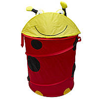 Кошик для зберігання іграшок 46х75 см, червоний, поліестер (T0339B)