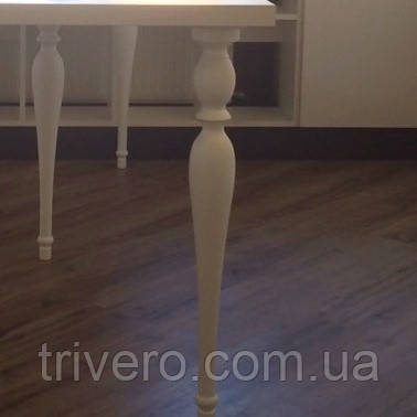 Точені меблеві ніжки і опори для столу з дерева H.750 D.70 /Високі-15, фото 1