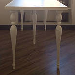 Точені меблеві ніжки і опори для столу з дерева H.750 D.70 /Високі-15, фото 2