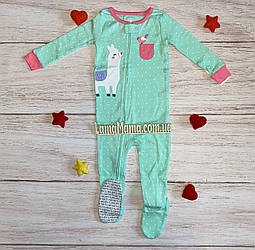 Бавовняна піжама сліп Лама Картерс 1-Piece Llama Snug Fit Cotton Footie PJs 18М (78-83 см, 11.1-12.4 кг)