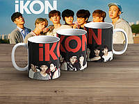 Чашка iKon "Mix & Match" / АйКон "Южнокорейский бой-бенд"