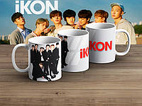 Чашка iKon "Idols of K-Pop" / АйКон "Идолы K-Pop"