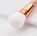 Набір пензлів для макіяжу 15 шт. Flamingo, фото 4