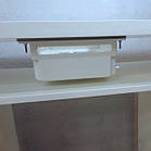 Білий манікюрний стіл з потужною витяжкою на залізних колесах., фото 7