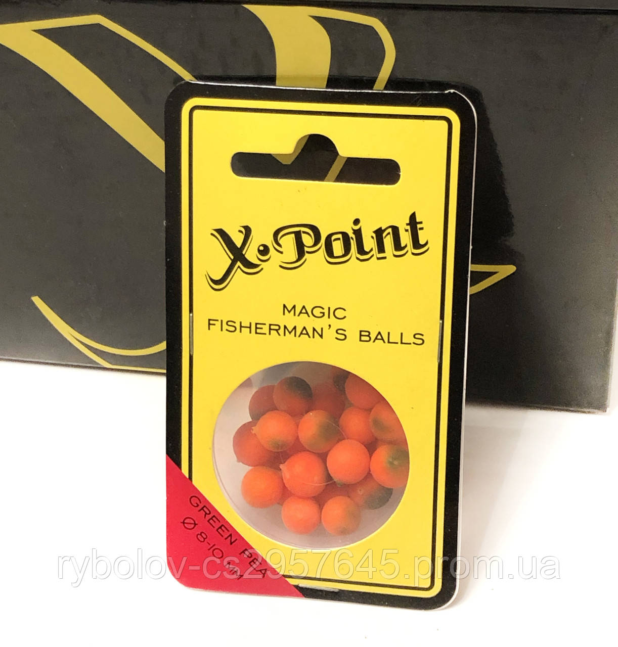 Плавальна насадка X-Point Green Pea (Горох) 8-10 мм XL