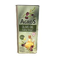 Олія оливкова Agros Olive Oil Extra Virgin Італія 5 л