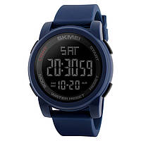 Skmei 1257 синие спортивные мужские часы