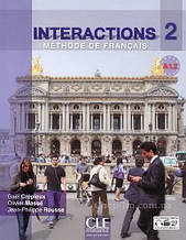 Interactions 2 Méthode de Français A1.2 Livre + Cahier d exercices + DVD-ROM / CLE International