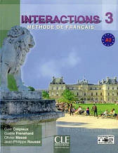 Interactions 3 Méthode de Français A2 Livre + Cahier d exercices + DVD-ROM / CLE International