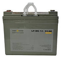 Акумулятор Logicpower lpm-mg 12v 33ah