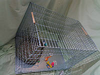 Клітка для собак ВОВК 1 61 х 91,5 х 72 см металевий піддон