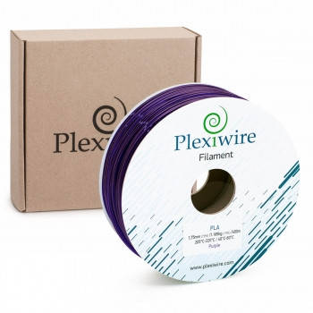 Пластик в котушці PLA 1,75 мм 1,185кг/400м Plexiwire Фіолетовий, фото 2