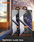 Захисне скло для телефона Samsung S9 plus чорне Moxom, фото 3