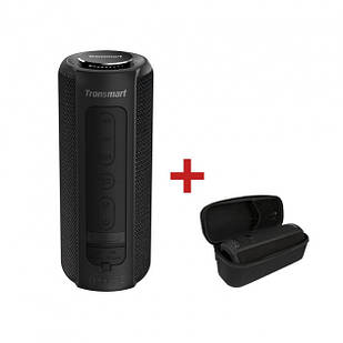 Портативна колонка Tronsmart Element T6 Plus Black + чохол