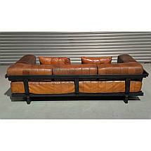 Диван "Кіп", диван лофт, м'який диван, диван для дому, офісу, кафе, диван металевому каркасі, шкіряний диван, фото 3